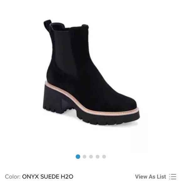 Dolce Vita Onyx Suede H2O Ankle Boots - Picture 1 of 5